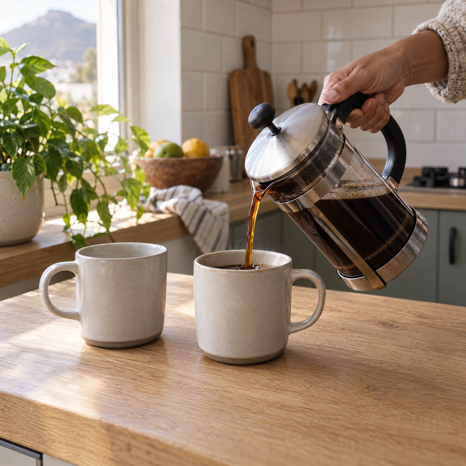 French press