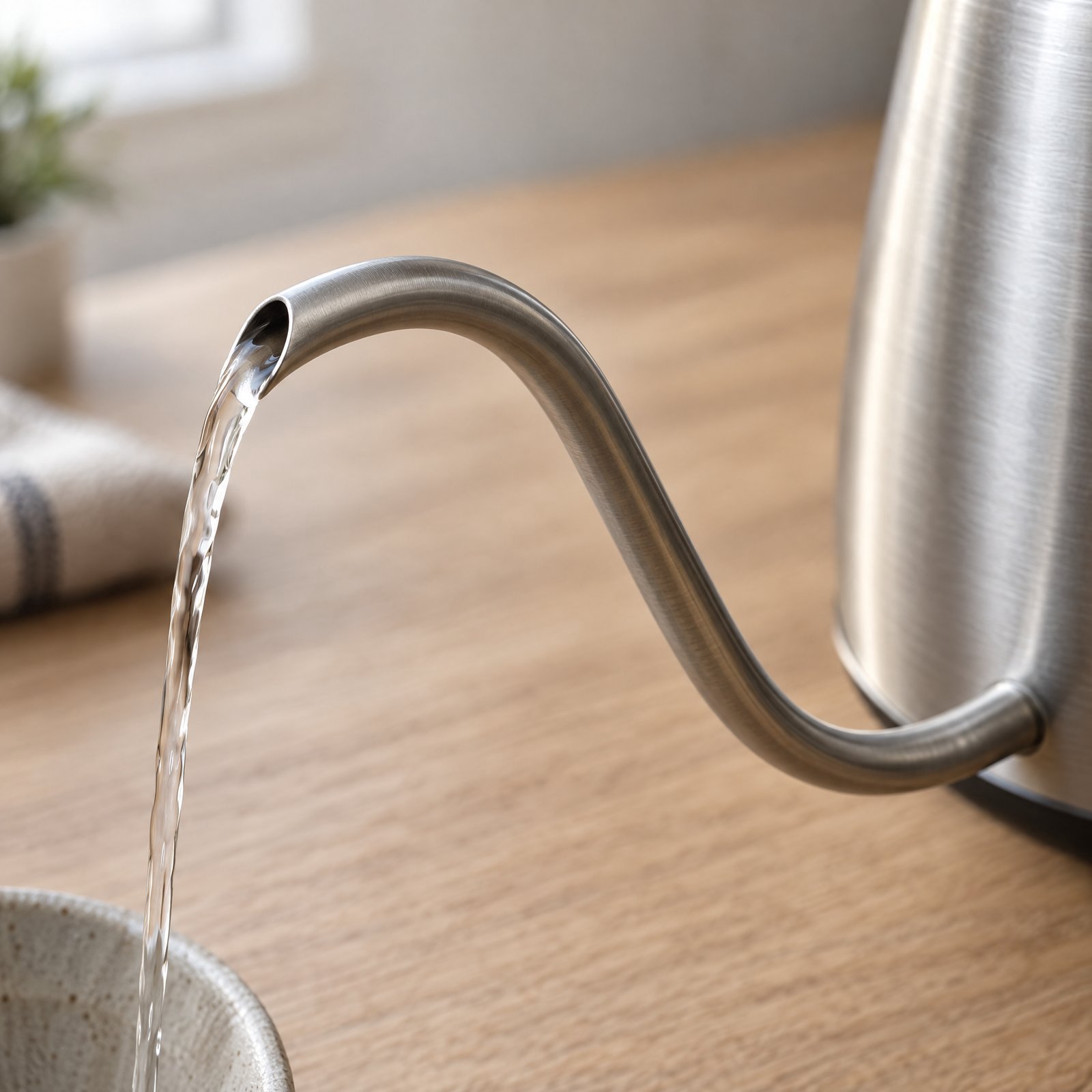 Gooseneck kettle 1 L (stovetop)