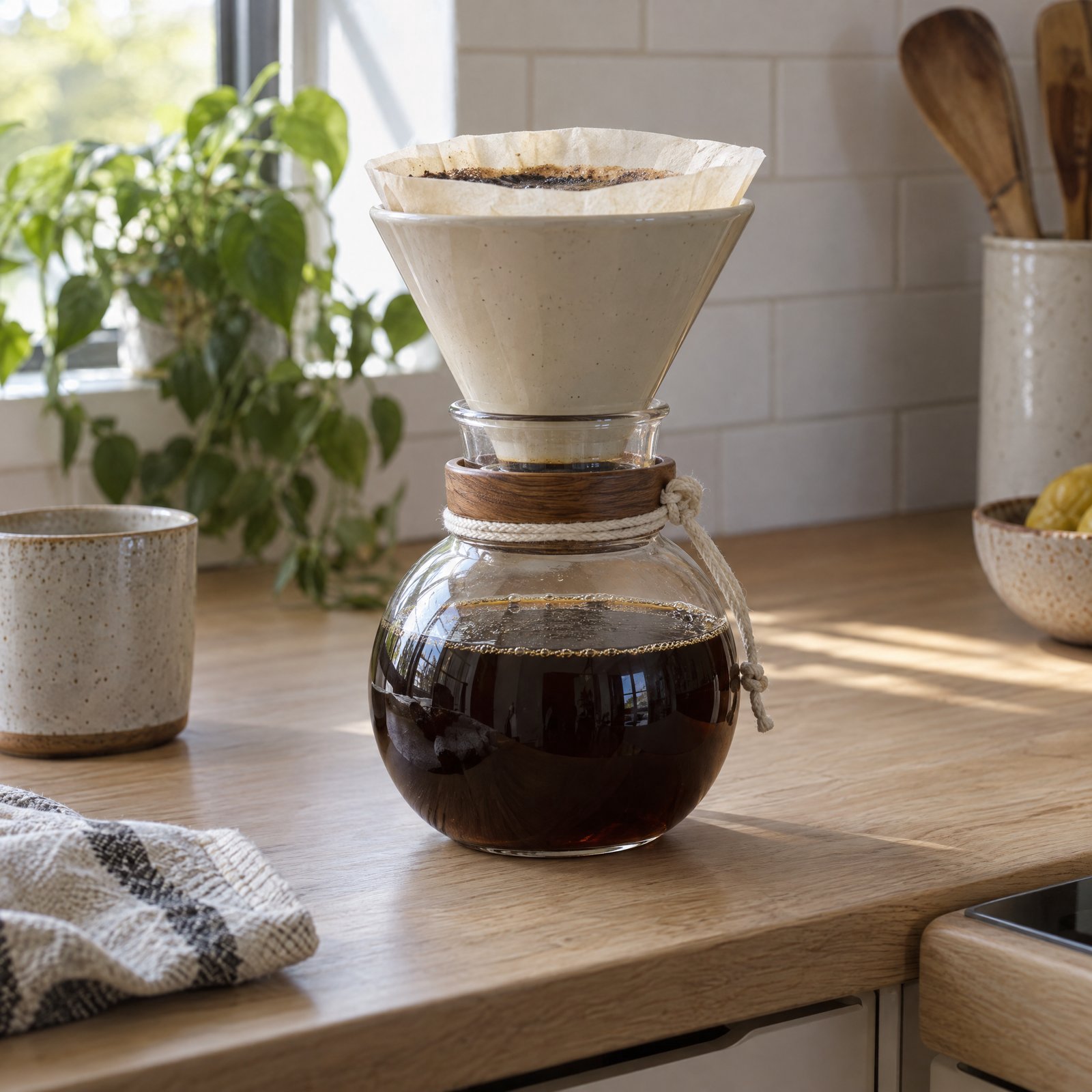 Glass carafe 600 ml