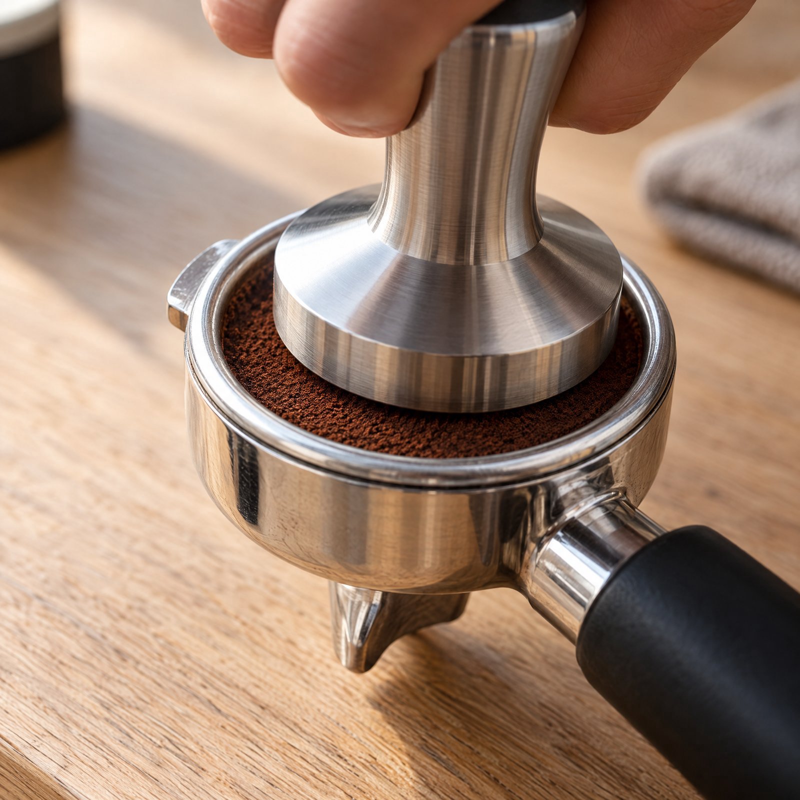 Tamper and distribution set