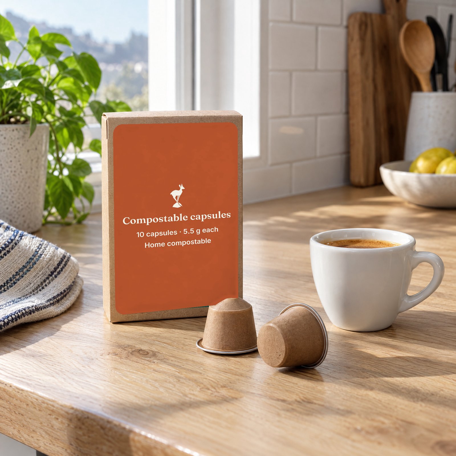 Compostable capsules
