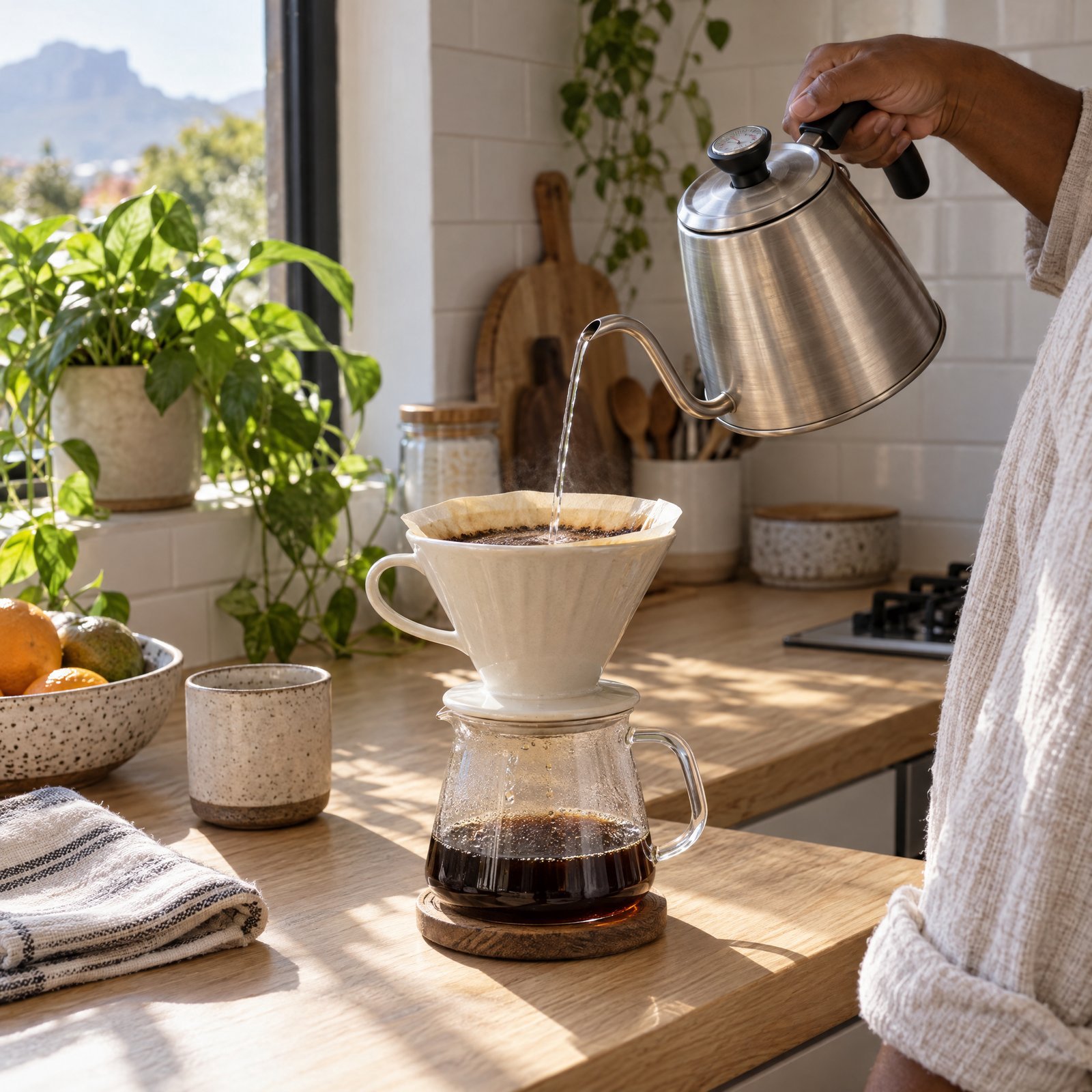 Gooseneck kettle 1 L (stovetop)